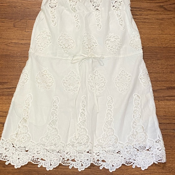 MIGUELINA**White Summer Coverup Dress**Small $650 - Picture 3 of 6